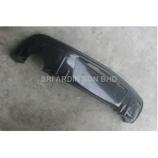 Mazda 3 BL 08-13 Sedan Rear Bumper Diffuser - Single Exhaust